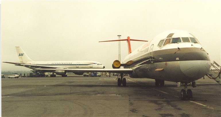 SAS A300 and Swissair DC9-51